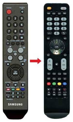 Telecomando ricambio per - ricambio,
